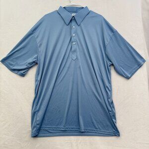 Collars & Co Polo Shirt Mens 3XL Blue Golf Performance Sports